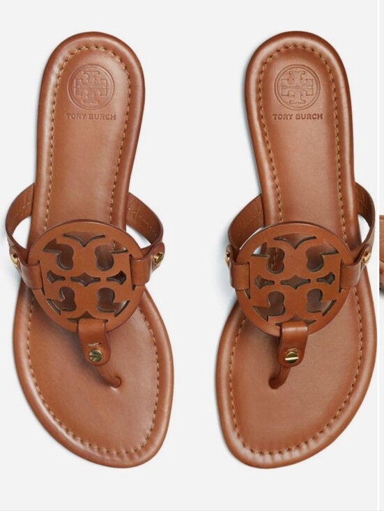 Tory Burch Shoes - Tory Burch Miller Logo Thong Sandals
